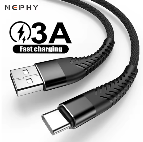 Flexible 2M USB Cable A-Male to C-Male