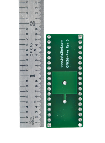 QFN-36 4mm x 4mm Breakout Board