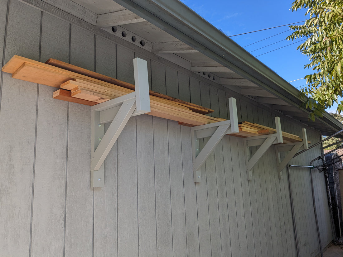 Under Eave Bracket for Storage