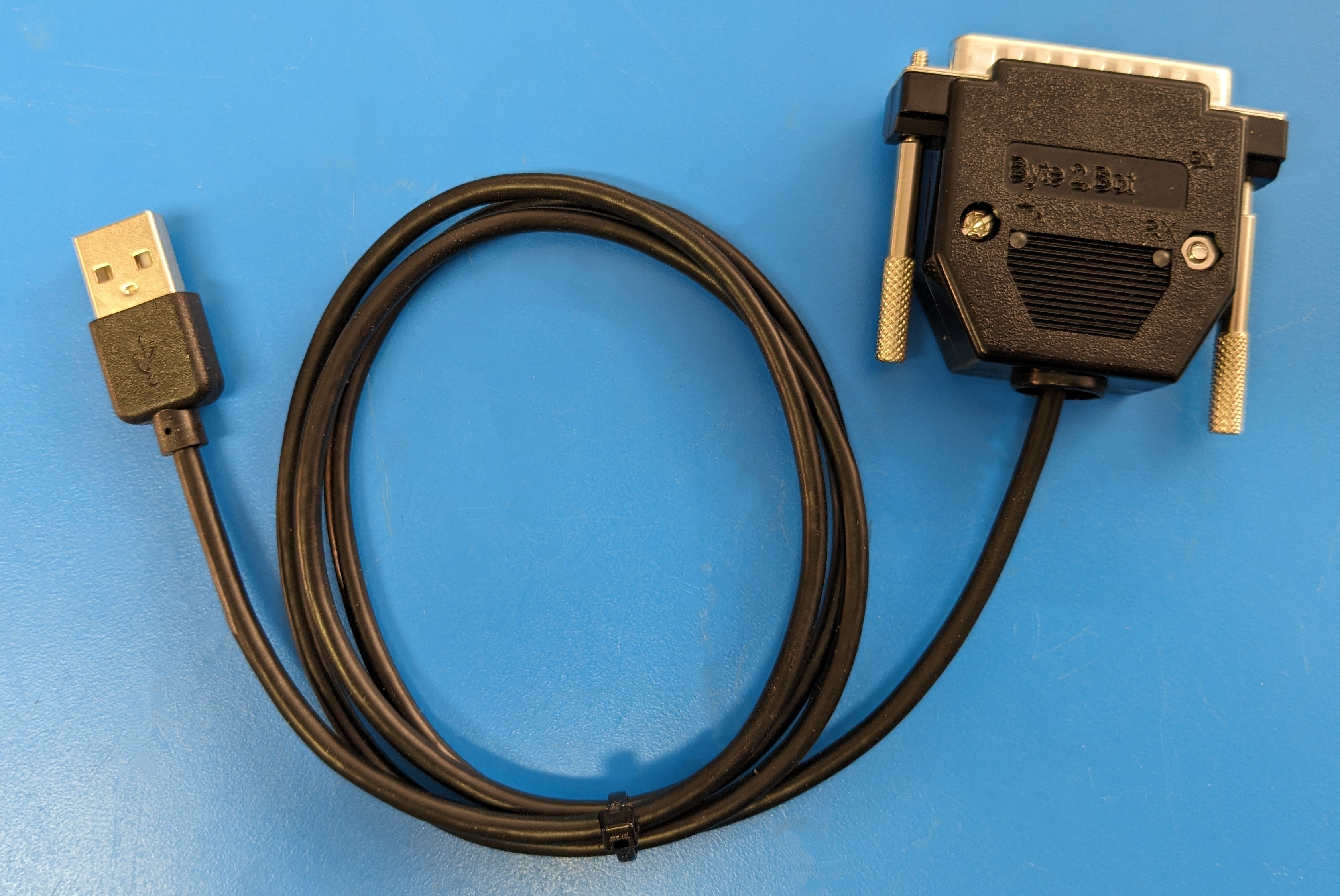 USB to DB25 Serial Cable for a CNC machine | Byte 2 Bot