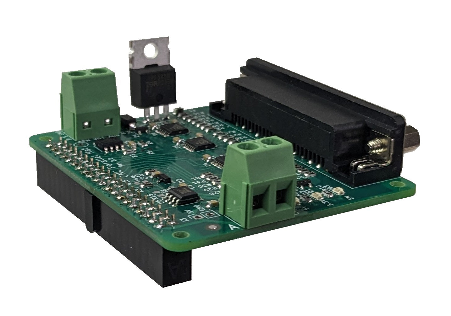 Parallel Port Raspberry Pi Hat | Byte 2 Bot