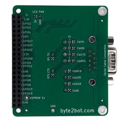 Pi Serial Modem Hat (RS232 9 Pin)